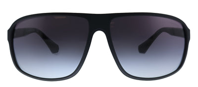 Emporio Armani EA 4029 50638G Square Plastic Black Sunglasses with Grey Gradient Lens