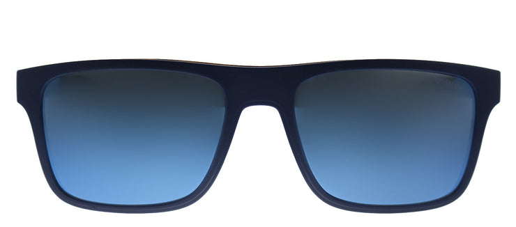 Emporio Armani EA 4115 50891W Rectangle Plastic Havana Sunglasses with Clear Clip On Lens