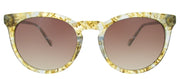 Ellen Degeneres ED LUNADA PSTT Cat-Eye Plastic Tortoise Sunglasses with Brown Gradient Lens