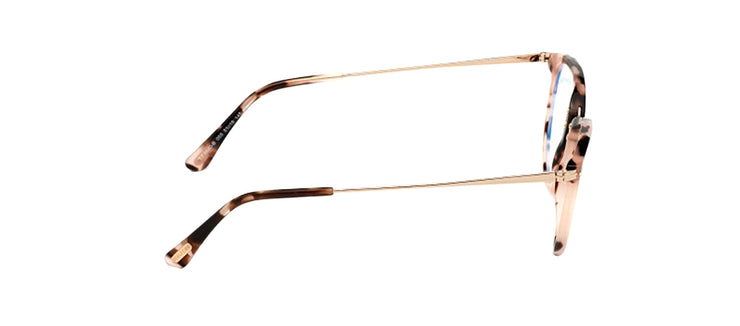 Tom Ford FT 5640-B 055 Round Plastic Havana Eyeglasses with Clear Lens