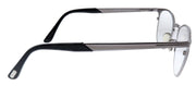Tom Ford FT 5732 014 Oval Metal Ruthenium Eyeglasses with Demo Lens