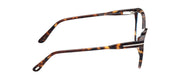Tom Ford FT 5772-B 052 Cat-Eye Plastic Havana Eyeglasses with Clear Lens