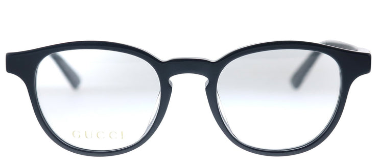 Gucci GG 0556OJ 001 Round Acetate Black Eyeglasses with Demo Lens