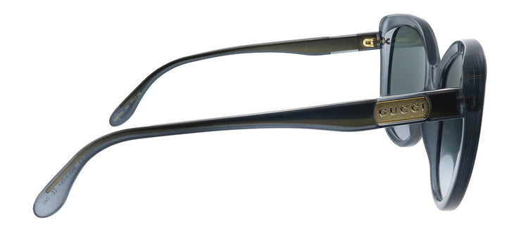 Gucci GG 0789S 001 Cat-Eye Acetate Grey Sunglasses with Grey Gradient Lens