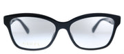 Gucci GG 0798O 001 Rectangle Acetate Black Eyeglasses with Demo Lens