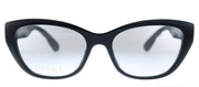 Gucci GG 0813O 001 Cat-Eye Acetate Black Eyeglasses with Demo Lens