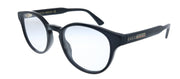 Gucci GG 0827O 001  Round Acetate Black Eyeglasses with Demo Lens