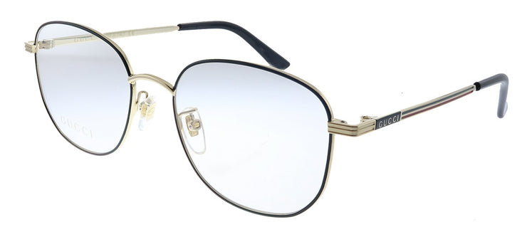 Gucci GG 0838OK 001 Square Metal Gold Eyeglasses with Demo Lens