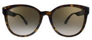 Gucci GG 0854SK 003 Cat-Eye Acetate Havana Sunglasses with Brown Gradient Lens