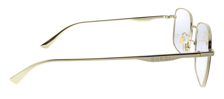 Gucci GG 0869OA 003 Rectangle Metal Black Eyeglasses with Demo Lens