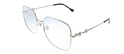 Gucci GG 0883OA 003 Square Metal Gold Eyeglasses with Demo Lens