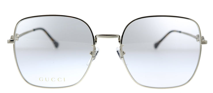 Gucci GG 0883OA 003 Square Metal Gold Eyeglasses with Demo Lens