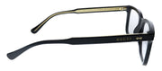 Gucci GG 0914O 001 Rectangle Acetate Black Eyeglasses with Demo Lens
