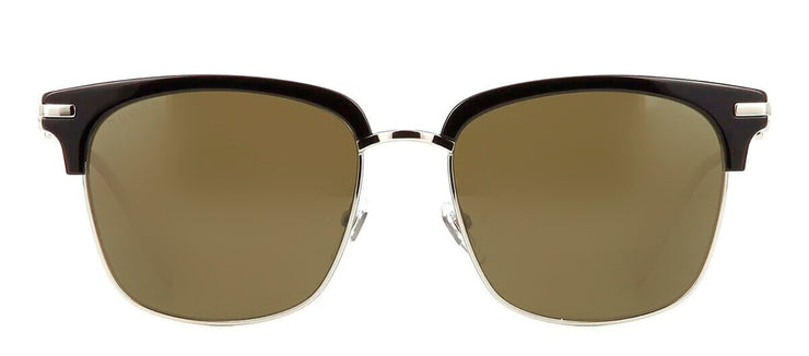 Gucci GG 0918S Rectangle Acetate Havana Sunglasses with Brown Lens