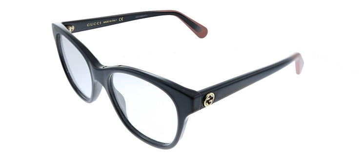Gucci GG 0923O 003 Square Acetate Black Eyeglasses with Demo Lens