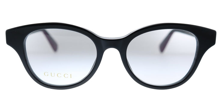 Gucci GG 0924O 003 Round Acetate Black Eyeglasses with Demo Lens