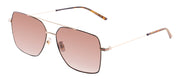 Gucci GG 1053S 002 Square Metal Gold Sunglasses with Brown Lens