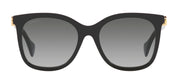 Gucci GG 1071S 001 Cat-Eye Plastic Black Sunglasses with Grey Gradient Lens