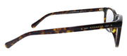 Coach HC 6136U 5120 Rectangle Plastic Havana Eyeglasses with Demo Lens