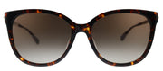 Kate Spade New York KS BRITTON/G/S 086 HA Square Plastic Havana Sunglasses with Brown Gradient Lens