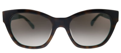 Kate Spade KS Jerri/S IPR Cat-Eye Plastic Havana Blue Sunglasses with Brown Gradient Lens