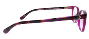 Kate Spade KS Luella 35J Rectangle Plastic Pink Eyeglasses with Demo Lens