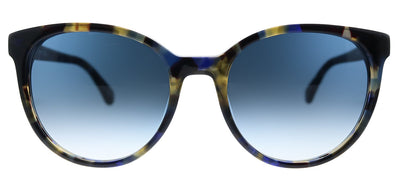 Kate Spade New York KS MELANIE/S PJP 08 Oval Plastic Blue Sunglasses with Blue Lens