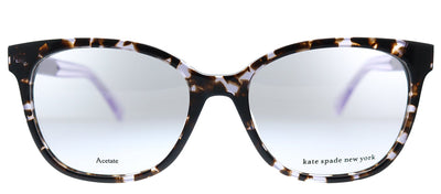 Kate Spade New York KS PAYTON YJM Square Plastic Havana Eyeglasses with Demo Lens