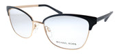 Michael Kors Adrianna IV MK 3012 1113 Cat-Eye Metal Pink Eyeglasses with Demo Lens