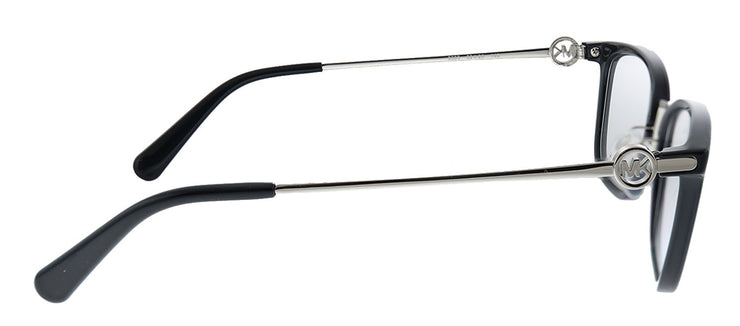 Michael Kors Captiva MK 4054 3005 Rectangle Plastic Black Eyeglasses with Demo Lens