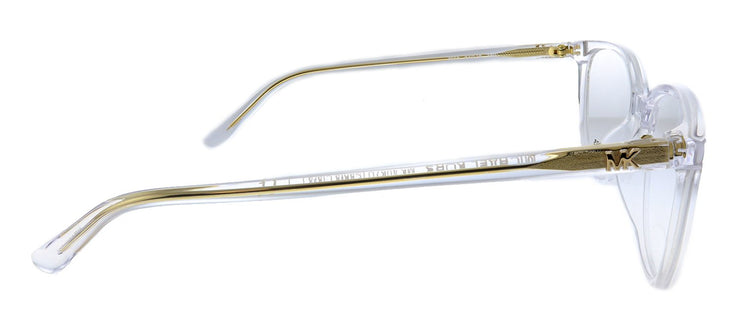 Michael Kors Santa Clara MK 4067U 3015 Square Plastic Clear Eyeglasses with Demo Lens