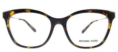 Michael Kors Rome MK 4076U 3006 Square Plastic Havana Eyeglasses with Demo Lens