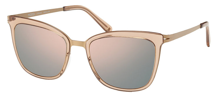 Modo MODO 450 NUDE Cat-Eye Plastic Pink Sunglasses with Pink Gradient Lens