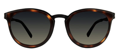 Modo MODO 453 TORT Rectangle Plastic Tortoise Sunglasses with Grey Gradient Lens