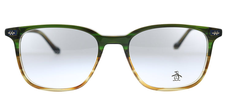 Original Penguin PE Hopper2.0 MD Square Plastic Green Eyeglasses with Demo Lens