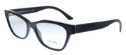 Prada PR 03WV 1AB1O1 Square Plastic Black Eyeglasses with Demo Lens