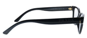 Prada PR 03WV 1AB1O1 Square Plastic Black Eyeglasses with Demo Lens