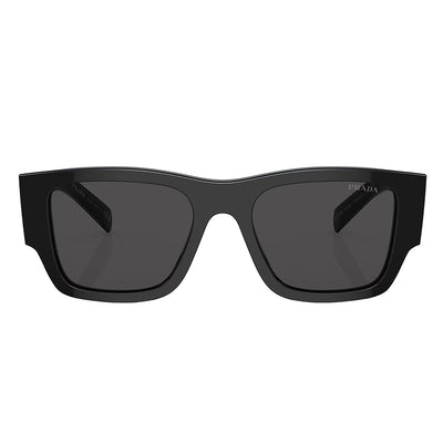 Prada PR 10ZS 1AB5S0 Pillow Plastic Black Sunglasses with Grey Lens