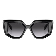 Prada PR 14ZS 1AB09S Fashion Plastic Black Sunglasses with Grey Gradient Lens