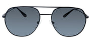 Prada PR 55US 1AB5S0 Pilot Metal Black Sunglasses with Grey Lens