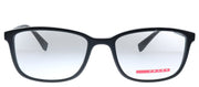 Prada Linea Rossa Lifestyle PS 04IV 1AB1O1 Rectangle Plastic Black Eyeglasses with Demo Lens
