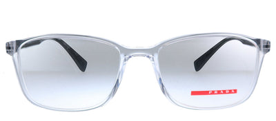Prada Linea Rossa Lifestyle PS 04IV 2AZ1O1 Rectangle Plastic Clear Eyeglasses with Demo Lens