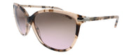 Ralph by Ralph Lauren RA 5160 111614 Cat-Eye Plastic Shiny Pink Tortoise Sunglasses with Brown Gradient Lens