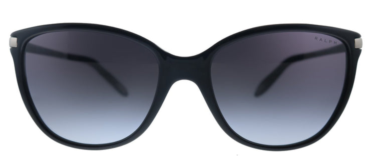 Ralph by Ralph Lauren RA 5160 501/11 Cat-Eye Plastic Black Sunglasses with Grey Gradient Lens