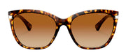 Ralph by Ralph Lauren RA 5267 5836T5 Butterfly Plastic Havana Sunglasses with Brown Gradient Lens