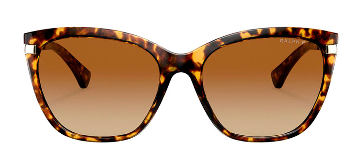Ralph by Ralph Lauren RA 5267 5836T5 Butterfly Plastic Havana Sunglasses with Brown Gradient Lens