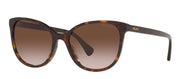 Ralph Lauren RA 5282U 500313 Cat-Eye Plastic Havana Sunglasses with Brown Gradient Lens