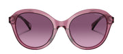 Ralph by Ralph Lauren RA 5286U 60088H Round Plastic Purple Sunglasses with Purple Gradient Lens