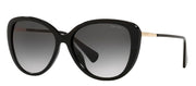 Ralph Lauren RA 5288U 50018G Butterfly Plastic Black Sunglasses with Grey Gradient Lens