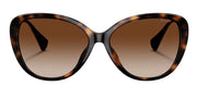 Ralph Lauren RA 5288U 500313 Butterfly Plastic Havana Sunglasses with Brown Gradient Lens